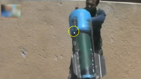 Video quân nổi dậy Syria sử dụng vũ khí hóa học