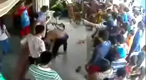 Bắt cướp rúng động đường phố Cam-pu-chia