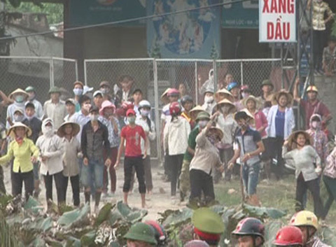 CA Nghệ An nói về vụ việc ở giáo họ Trại Gáo