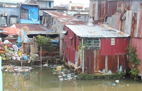 Khu ổ chuột tồi tàn giữa Sài Gòn hoa lệ