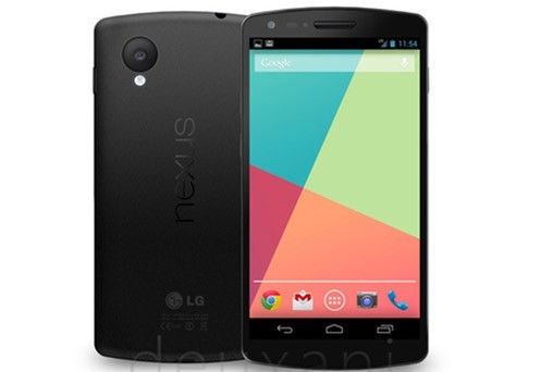 Nexus 5 lộ ảnh báo chí kèm thông số kỹ thuật