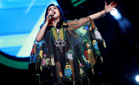 Thanh Lam tham gia Đại nhạc hội Oh Là Là