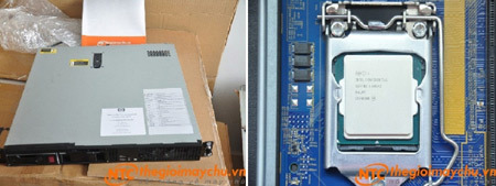 ‘Đập hộp’ máy chủ HP DL320e Gen8v2 tại Nhất Tiến Chung