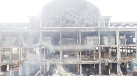 TTTM Hải Dương nguy cơ đổ sập, khẩn cấp sơ tán dân