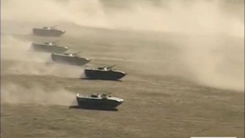 Quân đội Mông Cổ tập trận bắn đạn thật với Nga