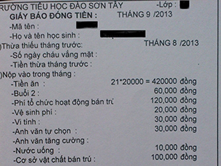 Lương không tăng, đủ thứ tiền trường đổ đầu