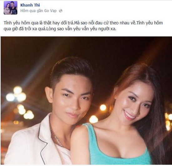 Khánh Thy chưa thể quên nỗi đau tình cũ?