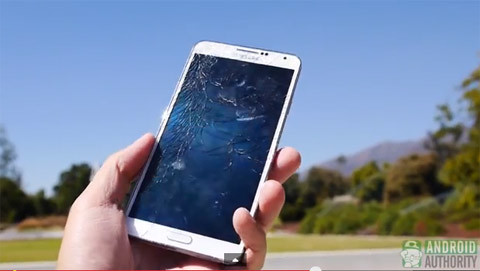 Galaxy Note 3 tan nát sau màn thử độ bền