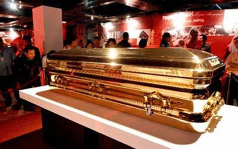 Lo hậu sự, đại gia bỏ tiền tỷ đóng quan tài