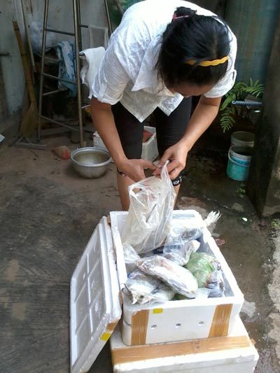 Nở rộ dịch vụ cung cấp đồ biển tận nhà