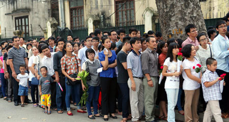 'Xưa khóc Bác Hồ thế nào, giờ Bác Giáp cũng vậy'