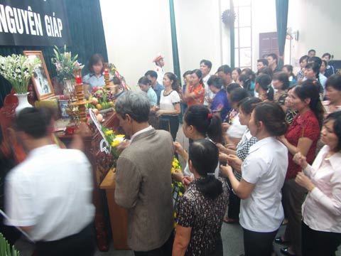 Lễ viếng Đại tướng tại Điện Biên
