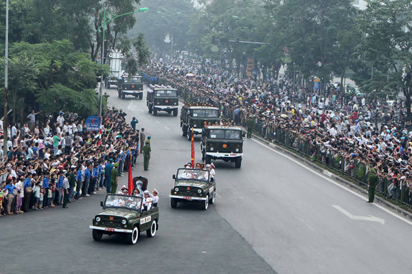 Hà Nội tiễn đưa Đại tướng