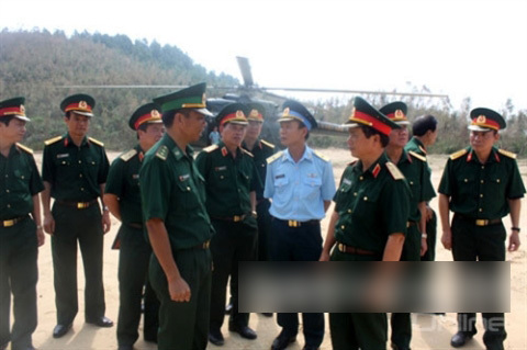 Đại tướng, an nghỉ, trực thăng