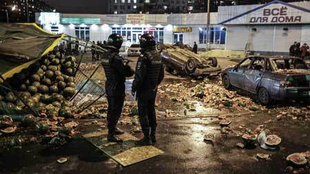 Hơn nghìn người nhập cư bị bắt sau bạo động ở Moscow