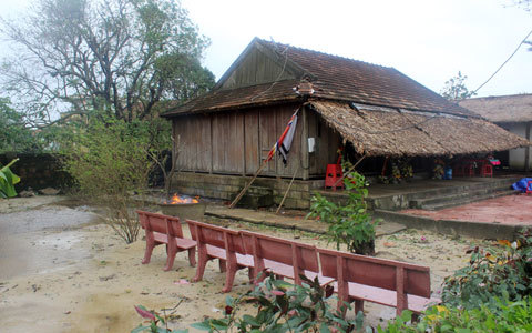 Nhà lưu niệm Đại tướng an toàn trong bão