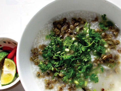 Cháo hến sông Ba