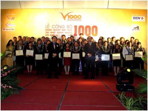 Công bố 1.000 DN nộp thuế lớn nhất Việt Nam