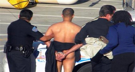 Bị bắt vì thản nhiên 