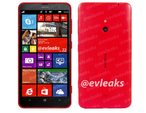 Lộ diện điện thoại Lumia 1320 màn hình lớn với giá rẻ
