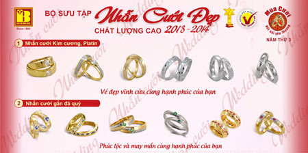 Mua nhẫn cưới vàng, trúng quà sang cùng Bảo Tín Minh Châu