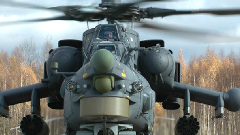 Trực thăng Nga biểu diễn ngoạn mục