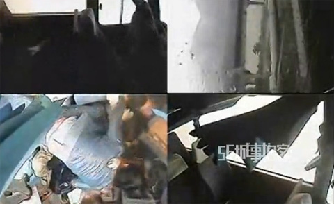 Tai nạn ô tô khách kinh hoàng ghi lại từ camera hành trình