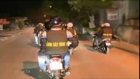 Tuần tra xuyên đêm, tóm nhiều giang hồ đất Cảng