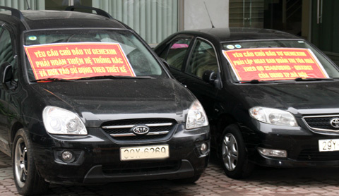 Không sửa sai, dân Hà Thành Plaza bao vây chủ đầu tư