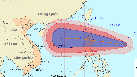 Biển Đông sắp đón bão mạnh