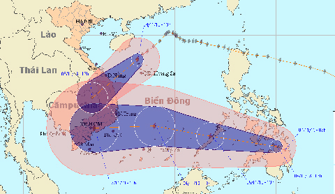 Bão số 12 suy yếu, áp thấp mới xuất hiện