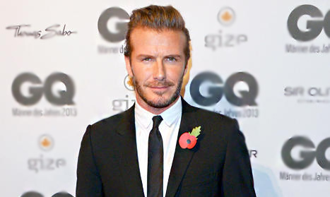 David Beckham là người đàn ông sành điệu nhất năm