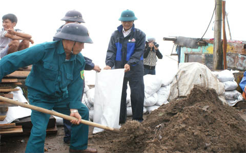 Thanh Hóa tất bật chống bão, sơ tán 45.000 dân