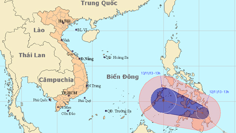 Áp thấp tiến gần, miền Bắc đón không khí lạnh