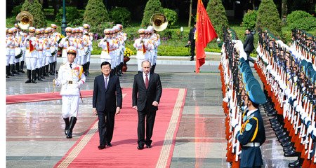 Tổng thống Putin đến Hà Nội