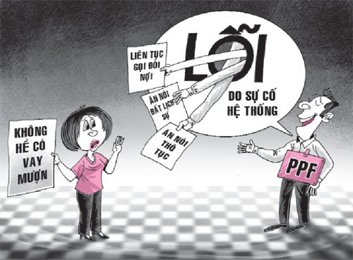 Đòi nợ khách hàng: Đã sai còn... hỗn!