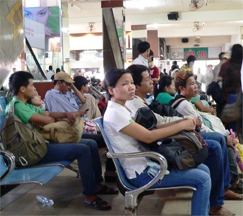 TP.HCM: Vé xe Tết, tăng cao nhất 60%