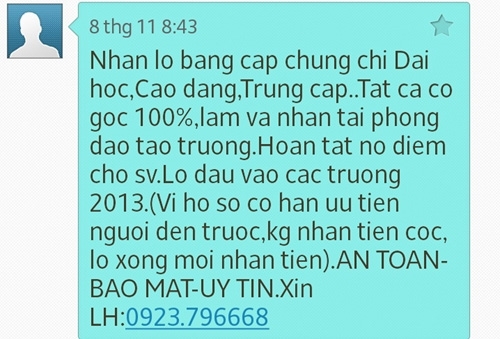 Có bằng đại học chỉ sau một giờ!