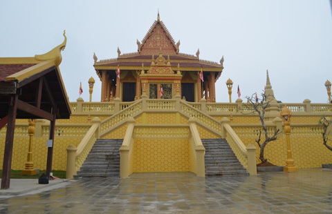 Chùa Khmer rực rỡ giữa lòng Hà Nội