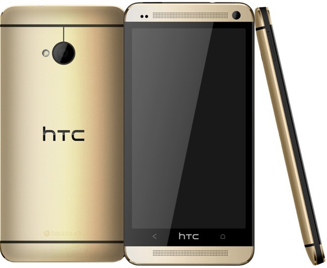 HTC One màu vàng sang trọng chính thức ra mắt
