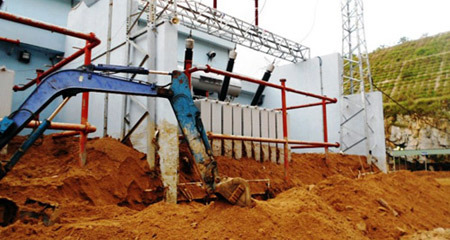 Thủy điện bị chôn vùi chỉ sau 15 giờ đồng hồ