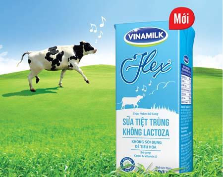 Sữa tiệt trùng không Lactoza đầu tiên ở Việt Nam