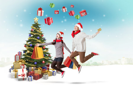 Mua sắm bằng thẻ Techcombank Visa, nhận quà Giáng sinh sớm
