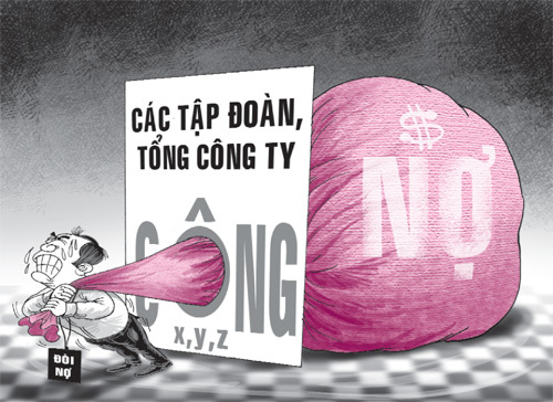 Khoản nợ khổng lồ gần 1,35 triệu tỷ của ông lớn nhà nước