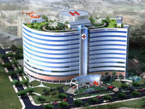 Xây sân bay trực thăng không phép giữa Hà Nội