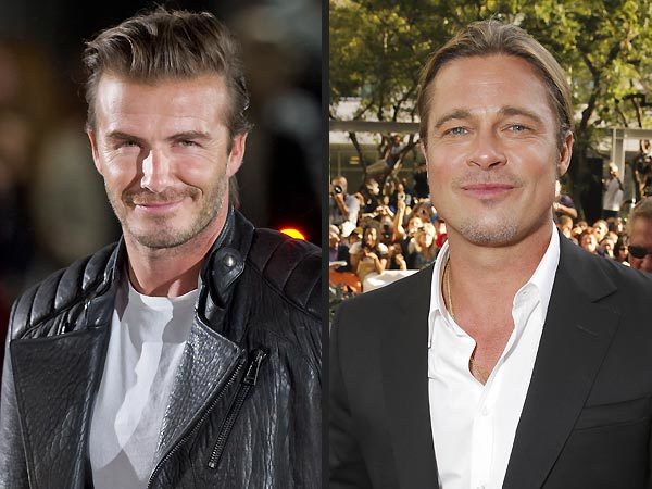 David Beckham muốn Brad Pitt là mình trên phim