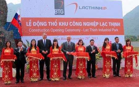 Khu công nghiệp nửa tỷ USD ở Hòa Bình