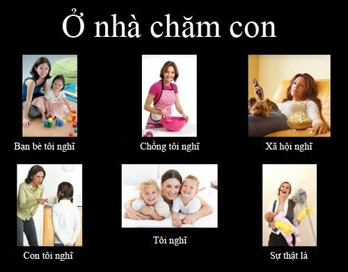 Kiếm ít tiền thì ở nhà chăm con!
