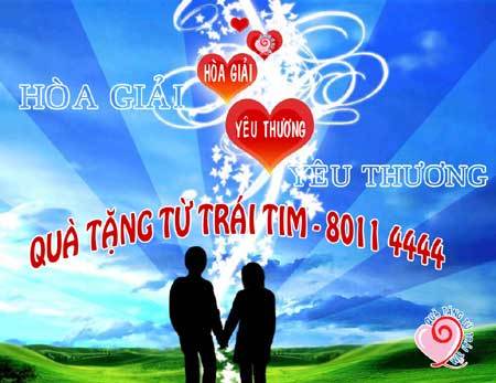 Quà tặng từ Trái tim 8011 4444