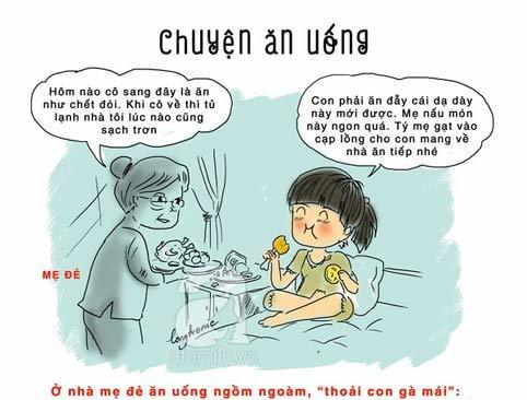 'Bóc mẽ' sự khác biệt của chị em khi ở nhà chồng và nhà mẹ đẻ